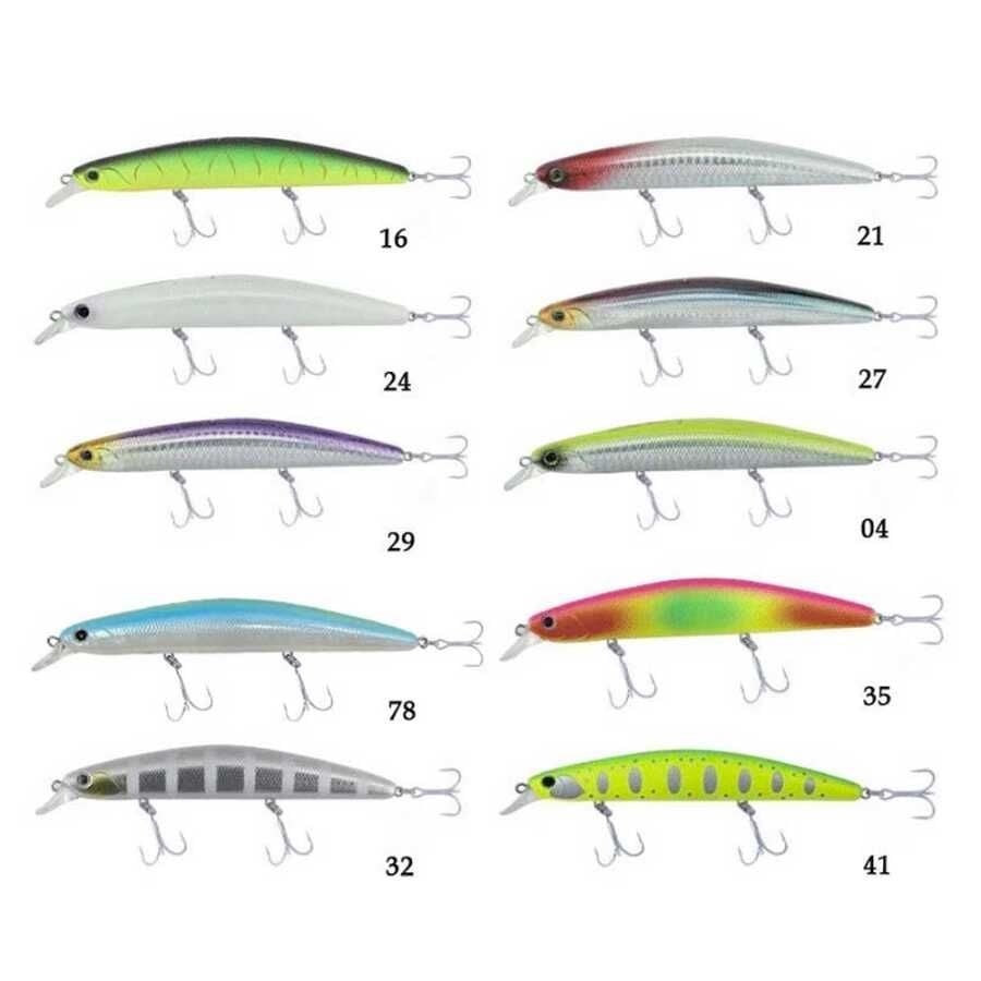 Kendo Seabass Minnow 12.5cm 21g Floating Suni Yem