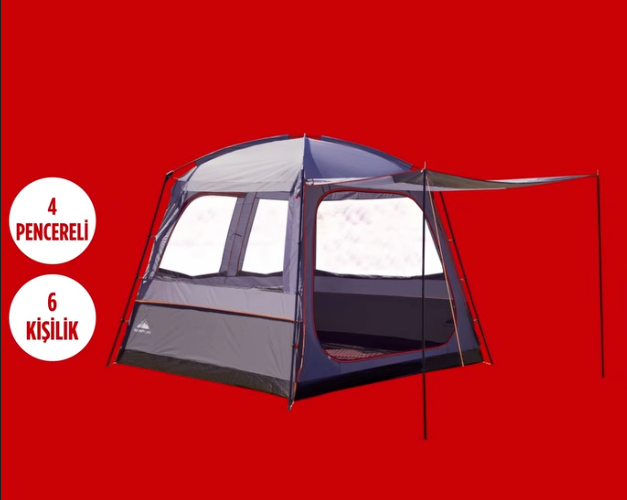 North Pacific Aile Tipi Çadır - 6 Kişilik