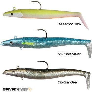 Savage gear Sandeel 18 cm 100 gr 2+1 Adet Suni Yem