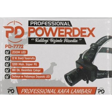 Powerdex PD-7772 Kafa Lambası