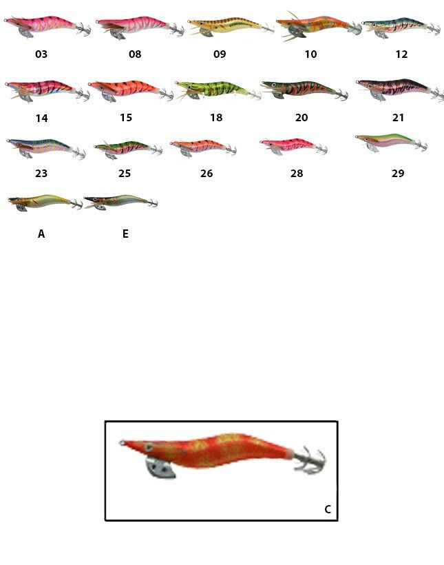 Captain 3023 Kalamar Zokası 11cm Japannes Squid Size 3.0