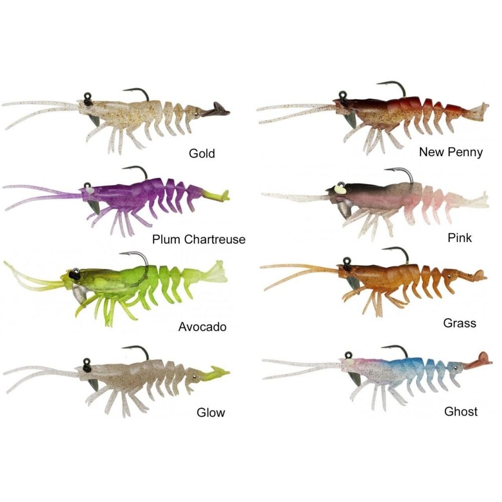 Savage Gear 3D Shrimp Weedless 9 cm 7 gr Suni Yem