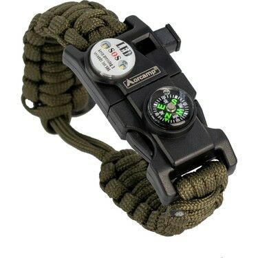 Paracord Hayatta Kalma Kamp Bilekliği
