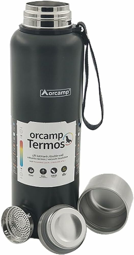 Orcamp 304 Kalite Çelik Termos 1000ml