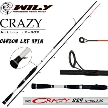 Wily LRF Olta Kamışı Port Fish Wily Crazy 229Cm 2-8Gr
