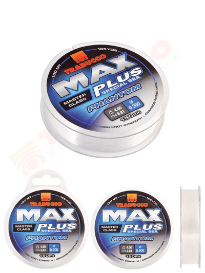 Trabucco Max Plus Phantom 150mt Monofilament