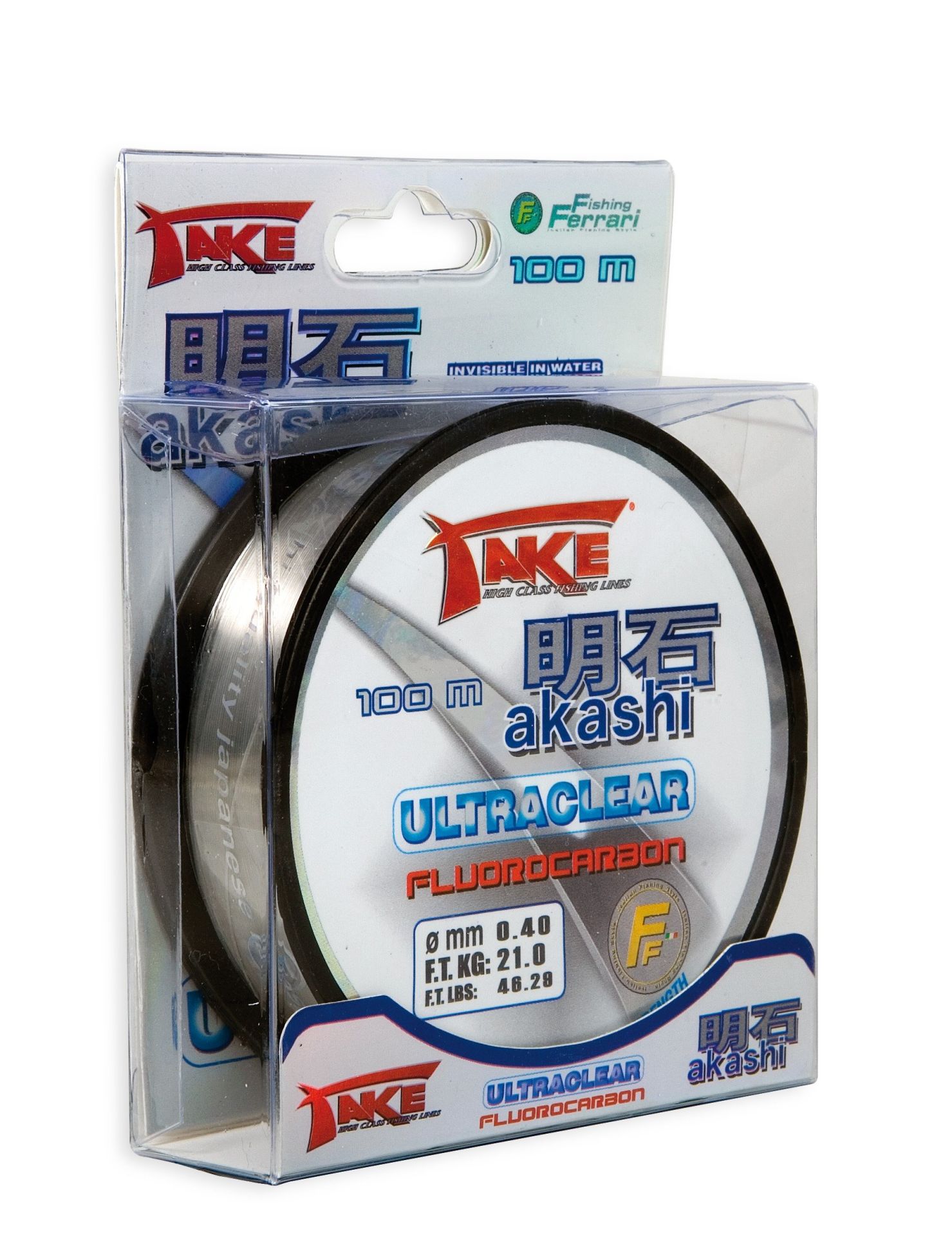 Lineaeffe Akashi Ultra Fluoro Carbon Olta Misinası 100Mt