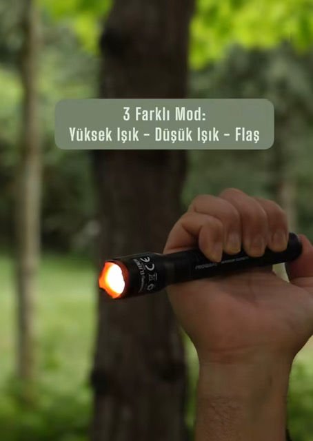 Proware El Feneri - Alüminyum