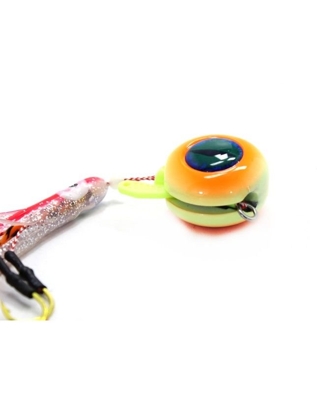 Captain 3644 Cornea UV 3D Eye 100gr Tai Rubber Slider Jig
