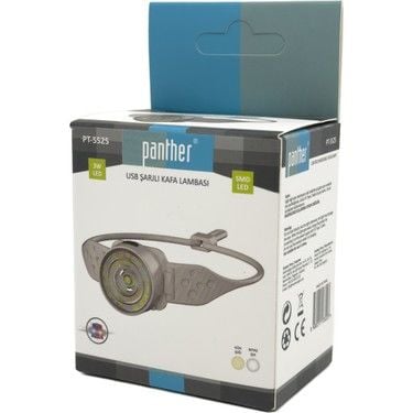 Panther PT-5525 USB Şarjlı Kafa Lambası