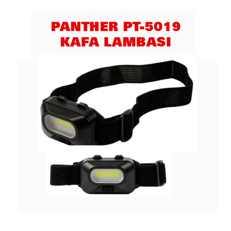 Panther PT-5019 5W 600 Lümen Cob LED Çalışma ve Kafa Feneri Kafa Lambası