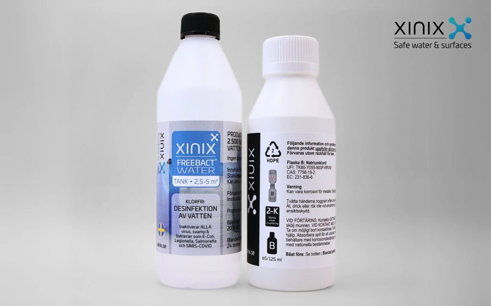 Xinix FreeBact® Su Tankı Temizleyici