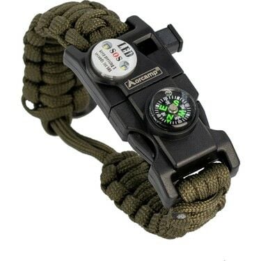 Paracord Hayatta Kalma Kamp Bilekliği