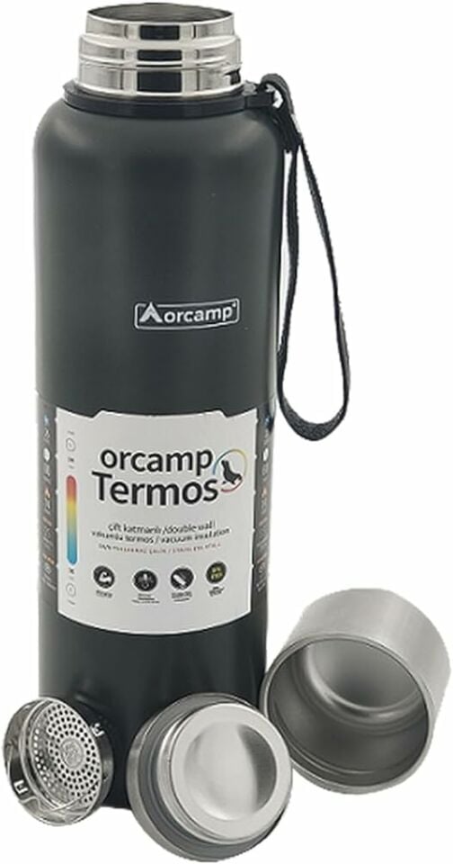 Orcamp 304 Kalite Çelik Termos 1000ml