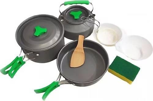 Orcamp Out-1150 Kamp 3'lü Mutfak Seti