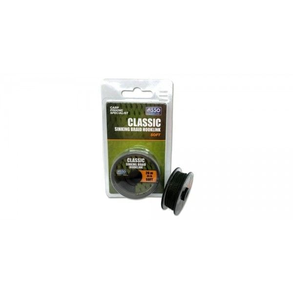 Asso Classic Sinking Pe Braid Carp Hooklink 8 Örgü Ip 20MT