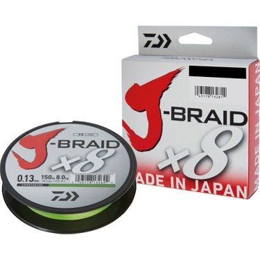 Daiwa JBraid 8B Koyu Yeşil 150m İp Misina (Makas Hediyeli)