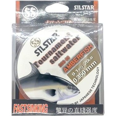 Silstar 1131 Salt Water Amberfish 300mt Monofilament Misina Su Gri