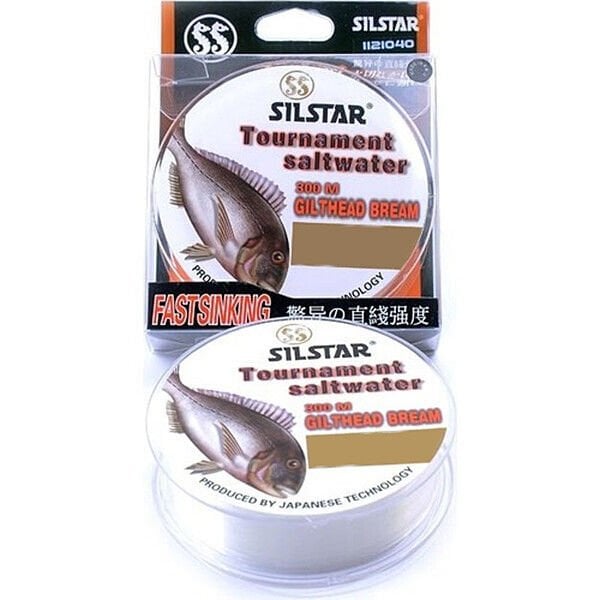 Silstar Tournament Saltwater Monofilament Misina 300m Şeffaf